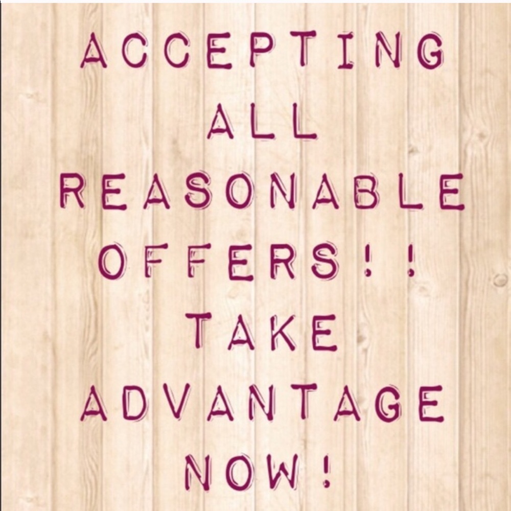 Accepting offers!